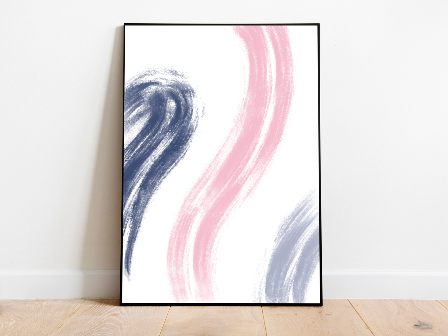 Purple Watercolour Digital Art Print