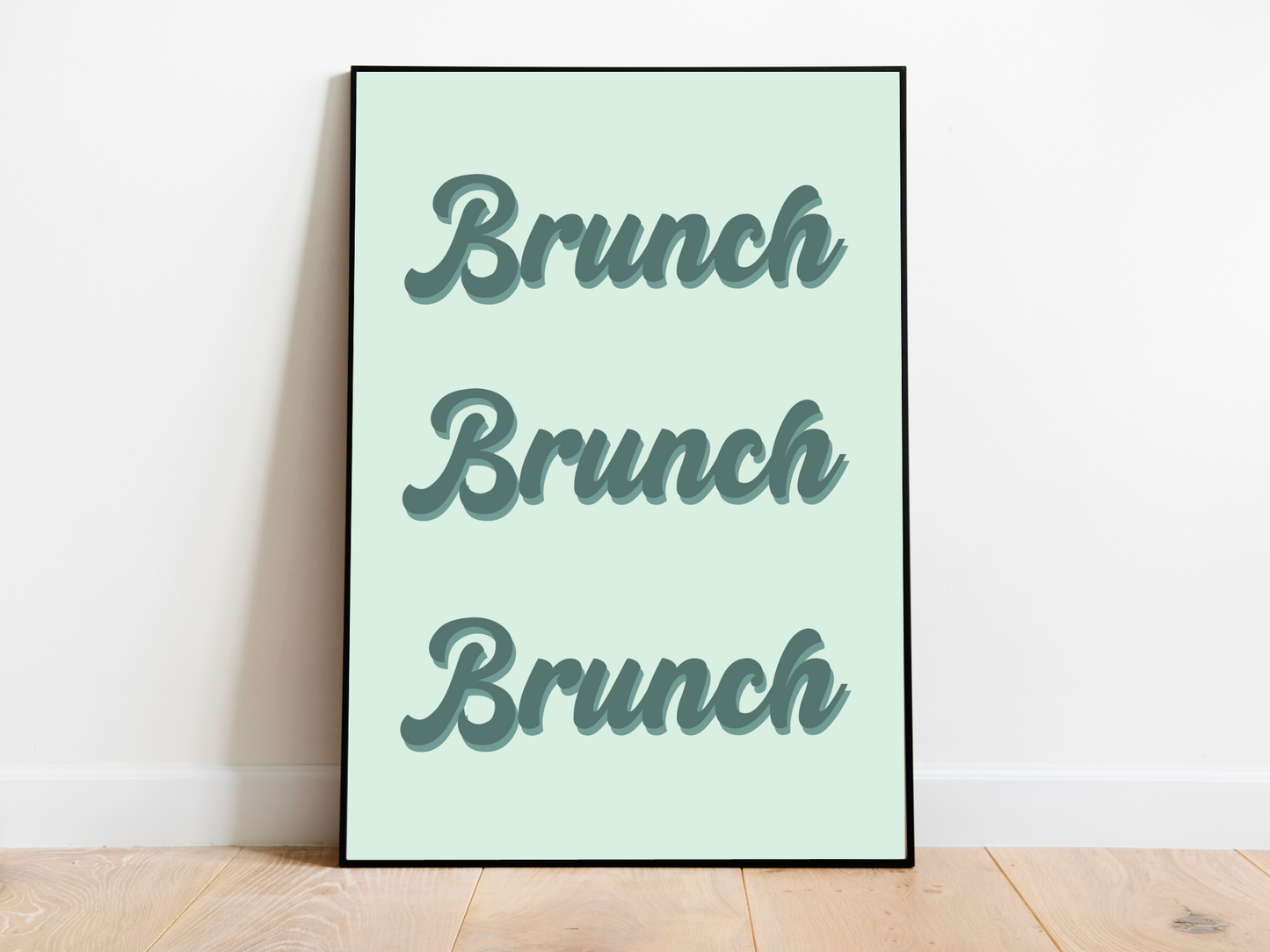 Brunch Digital Art Print