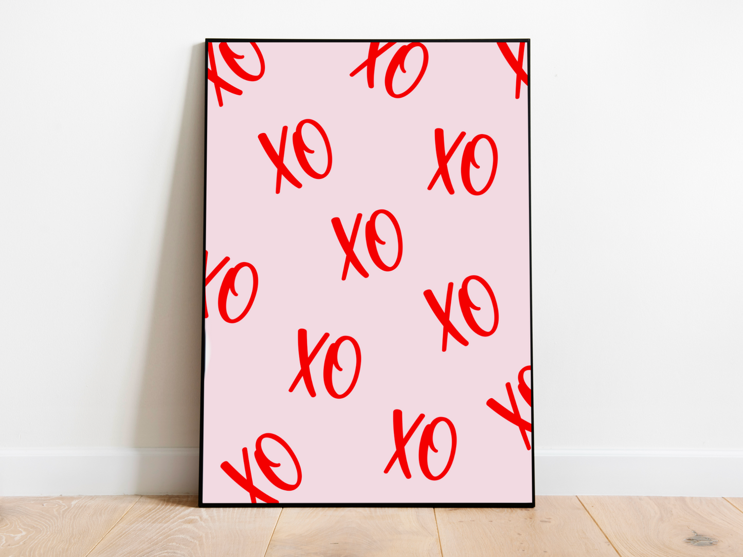 XO Digital Art Print
