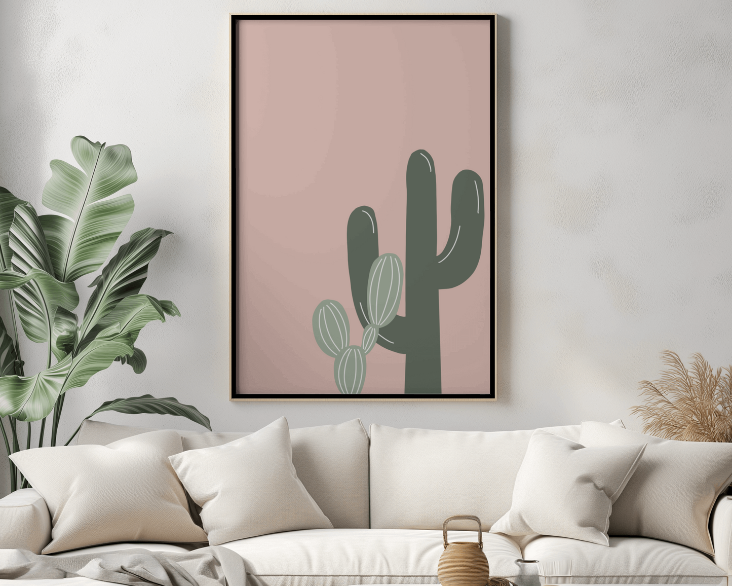 Cactus Digital Art Print