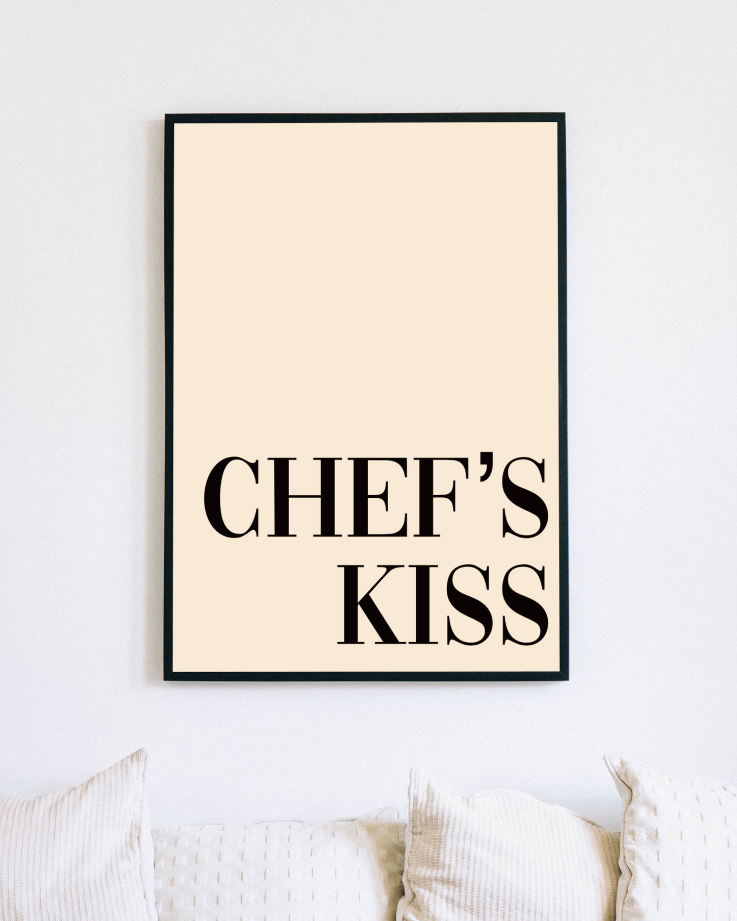 Chef's Kiss Digital Art Print