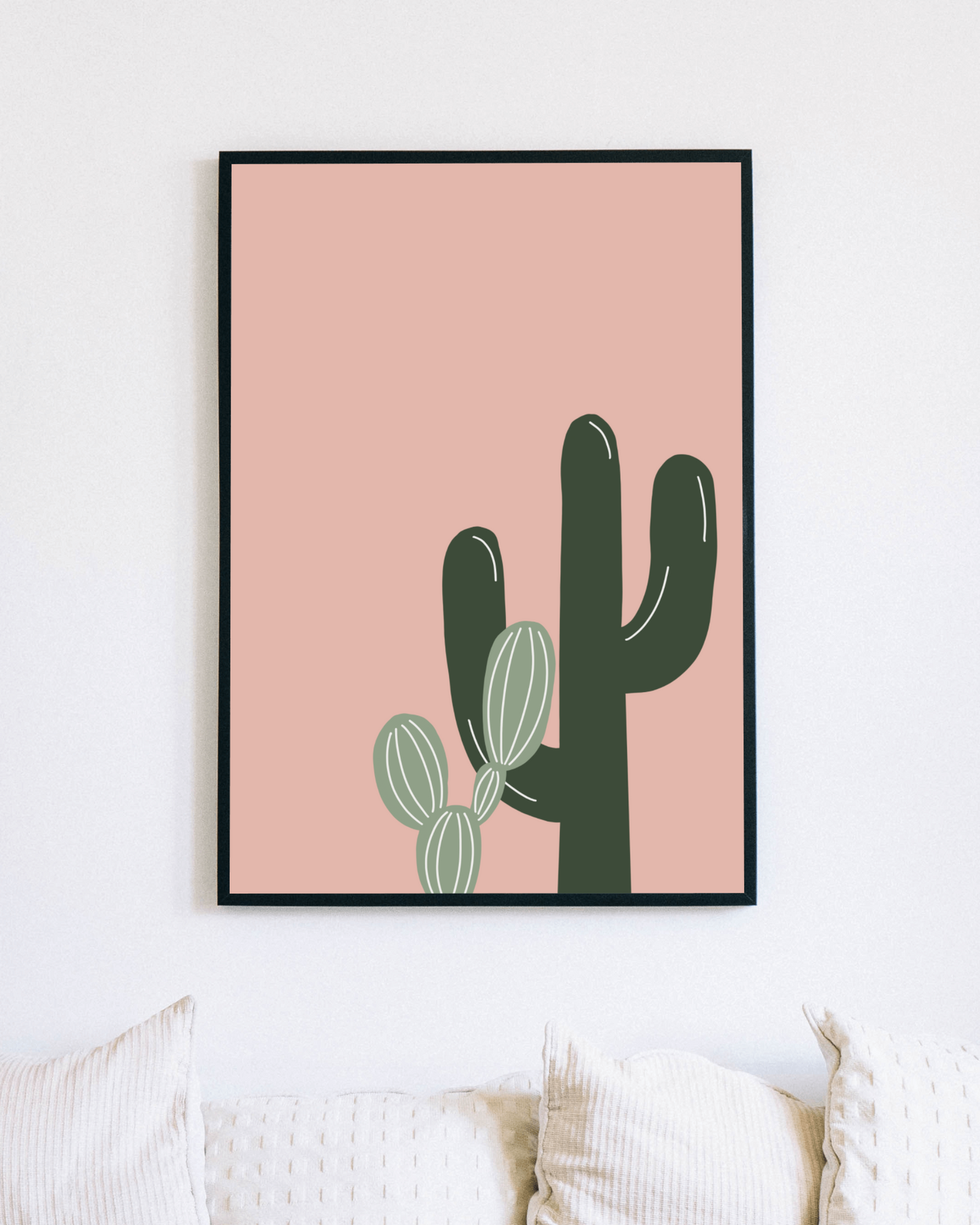 Cactus Digital Art Print