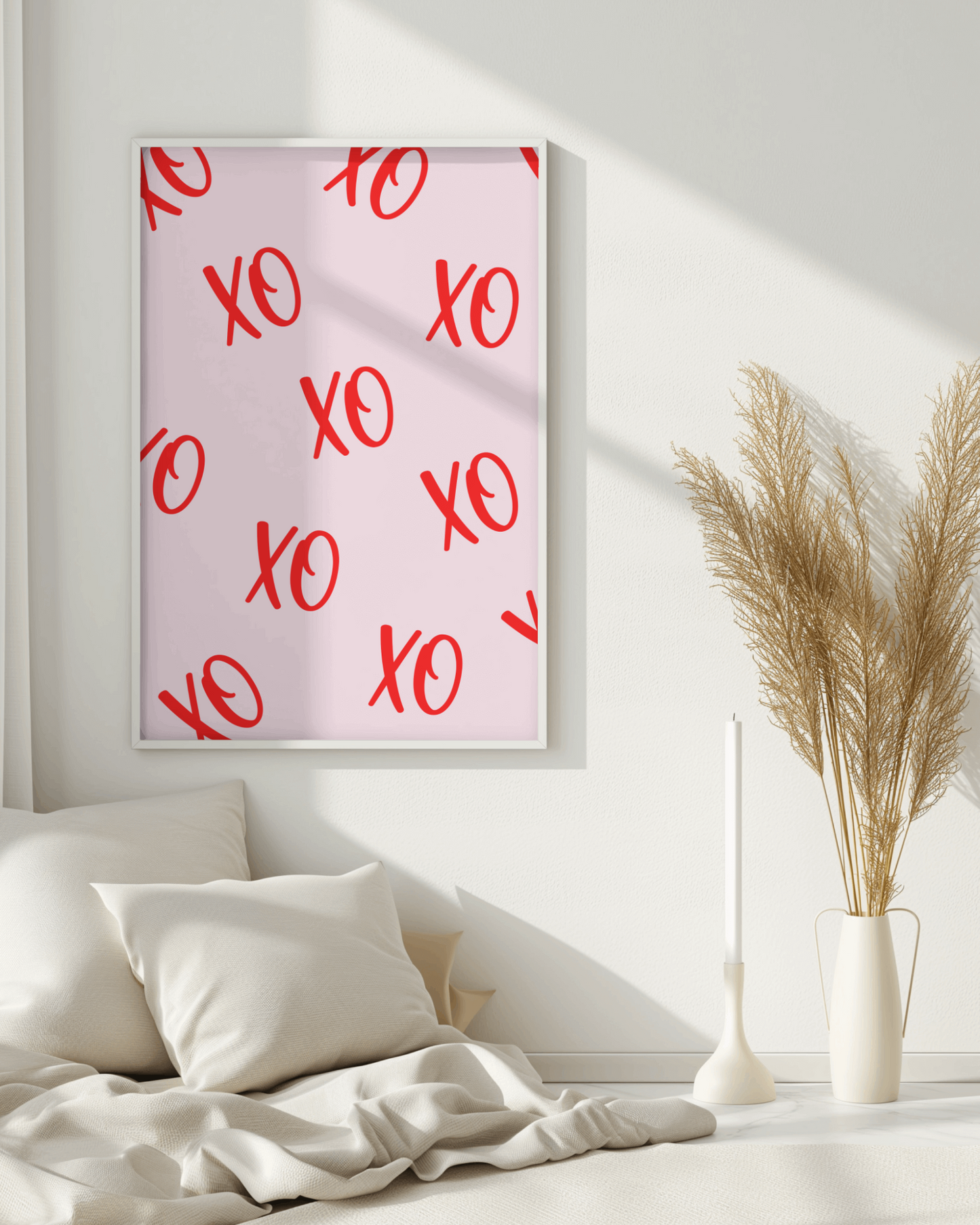 XO Digital Art Print