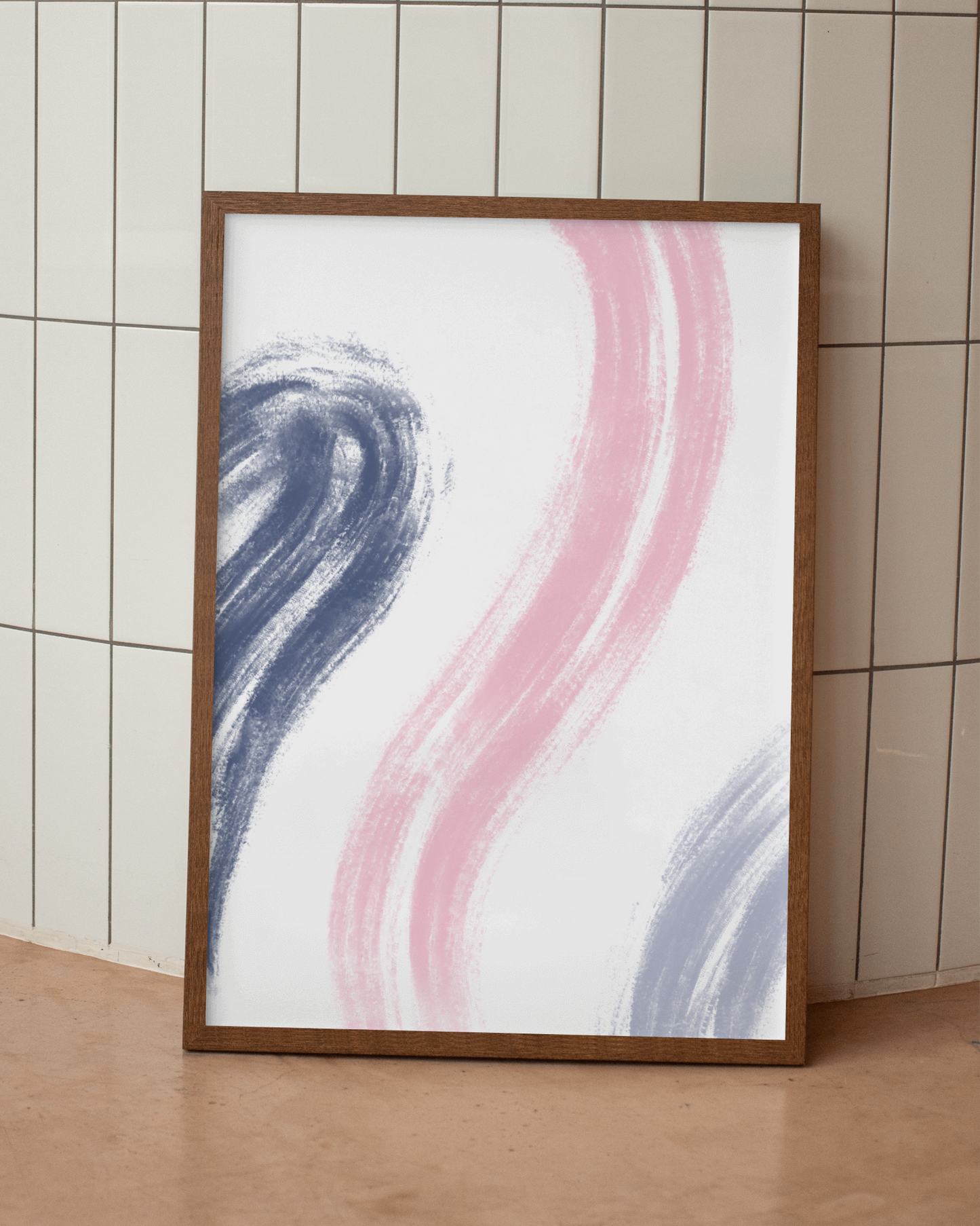 Purple Watercolour Digital Art Print