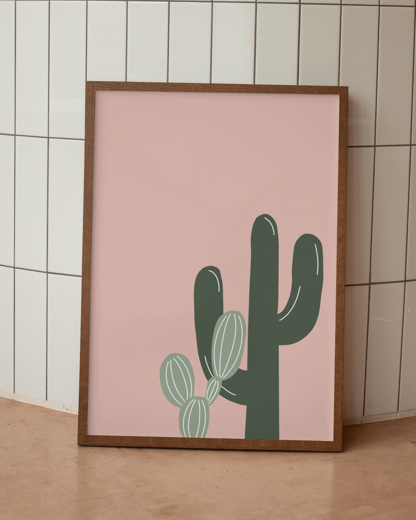 Cactus Digital Art Print