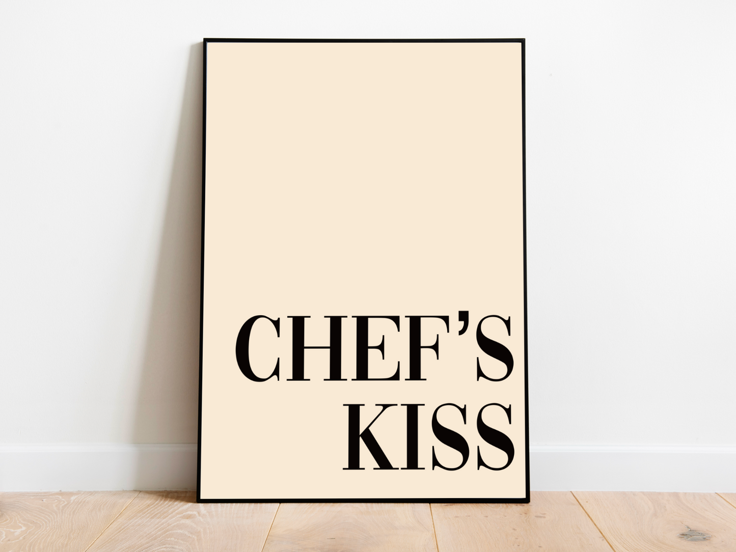 Chef's Kiss Digital Art Print | A3