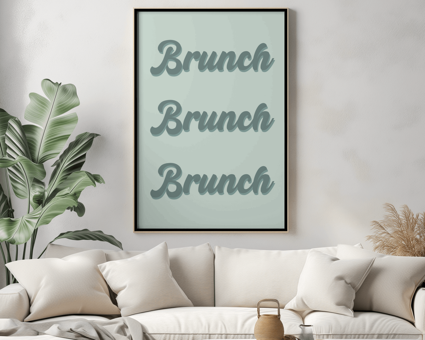 Brunch Digital Art Print | A3