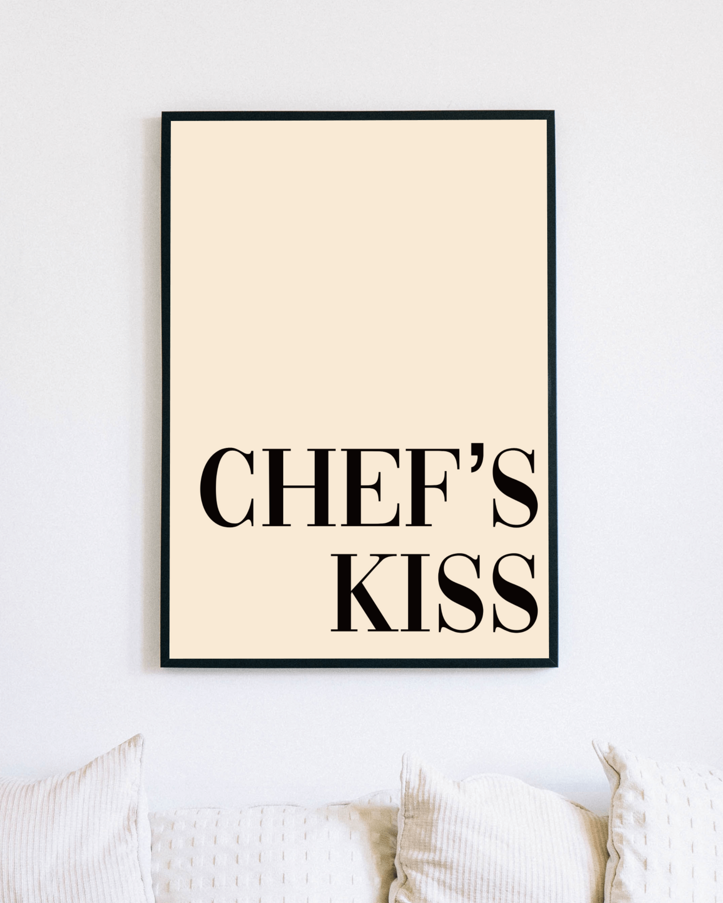 Chef's Kiss Digital Art Print | A3