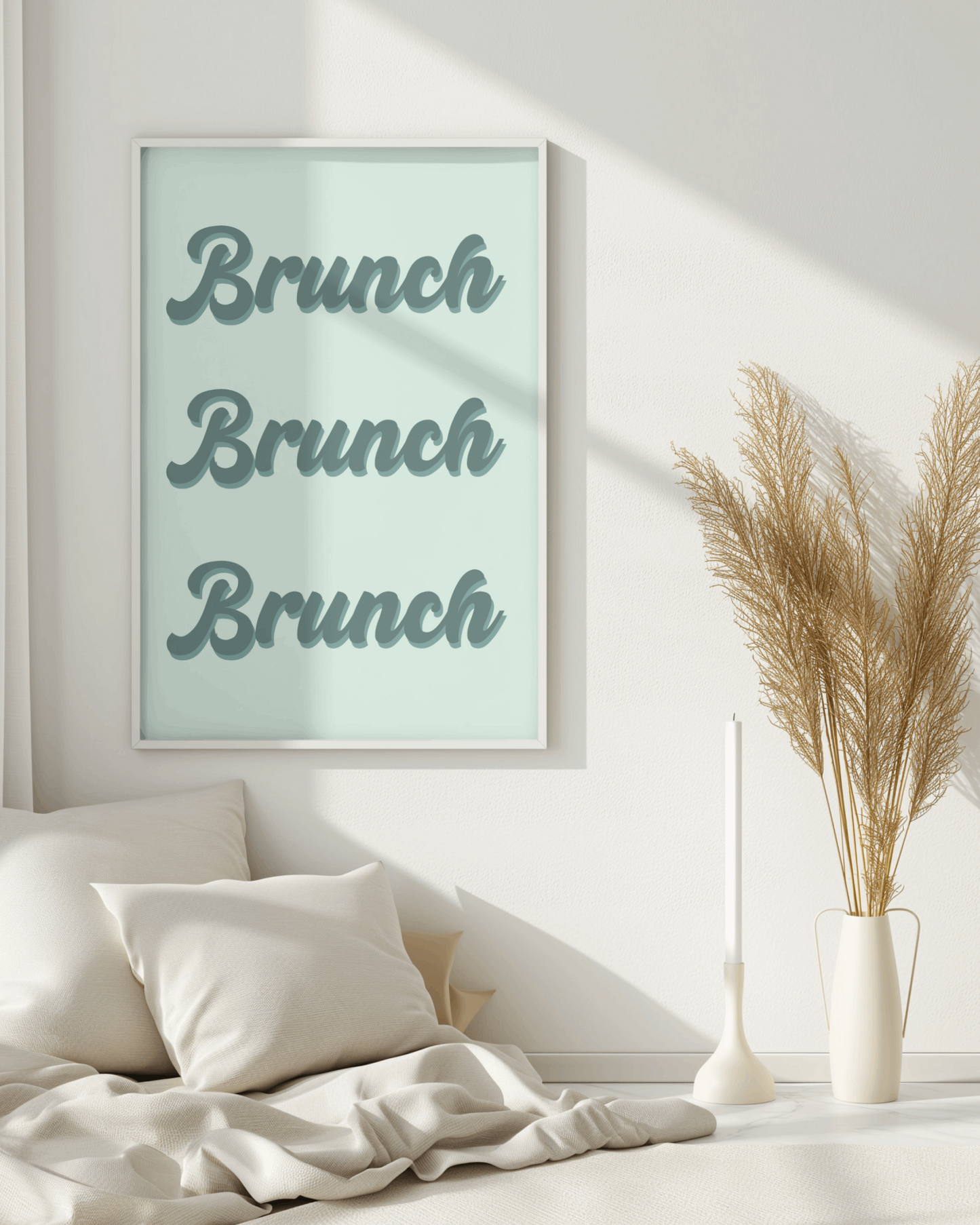 Brunch Digital Art Print | A3