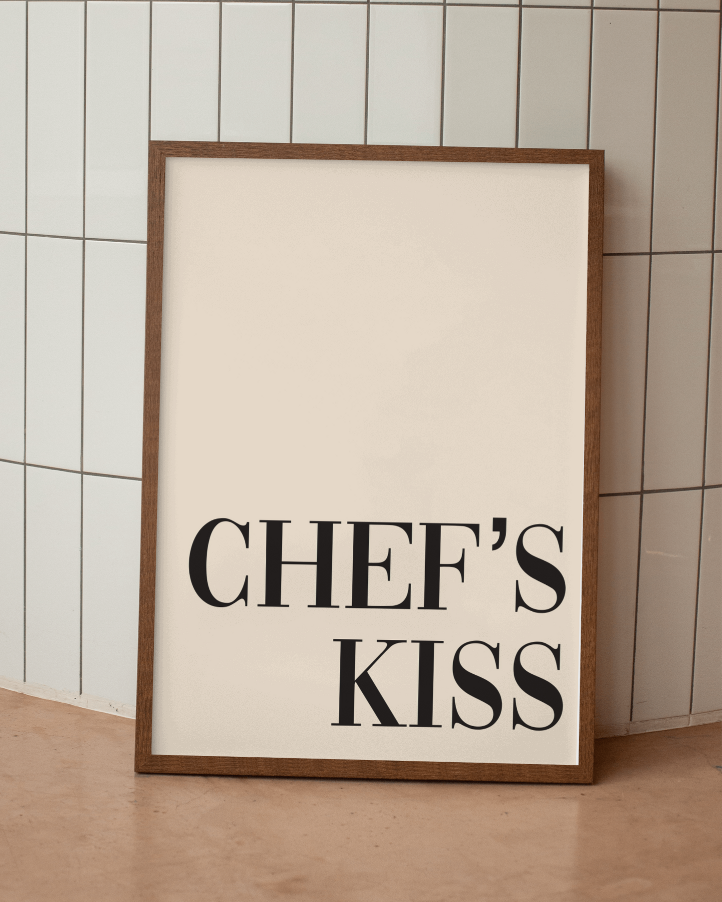 Chef's Kiss Digital Art Print | A3