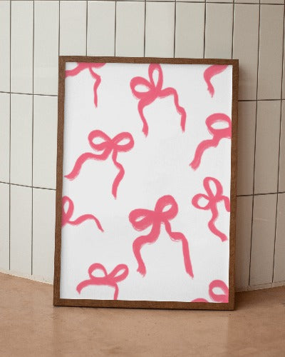 Bows Digital Art Print | A3